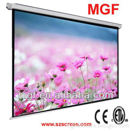 Electric Projector Screen/Motorised Projection Screen with Remote Control